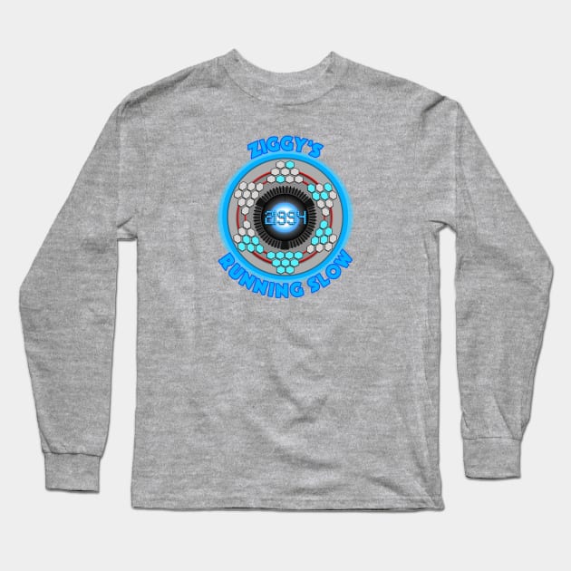 Quantum Leap Ziggy's Running Slow LEET SPEAK Long Sleeve T-Shirt by The Rewatch Podcast